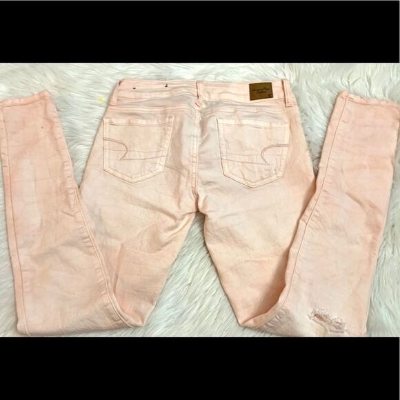 AEO Distressed Skinny Jeans - Picture 1 of 6
